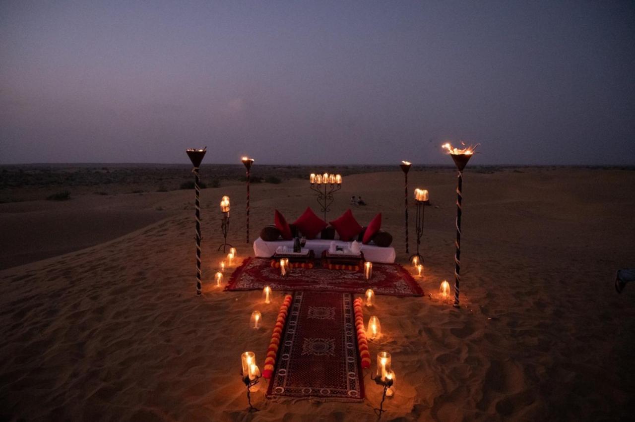 Sam Dunes Desert Safari Camp Hotel Jaisalmer Bagian luar foto